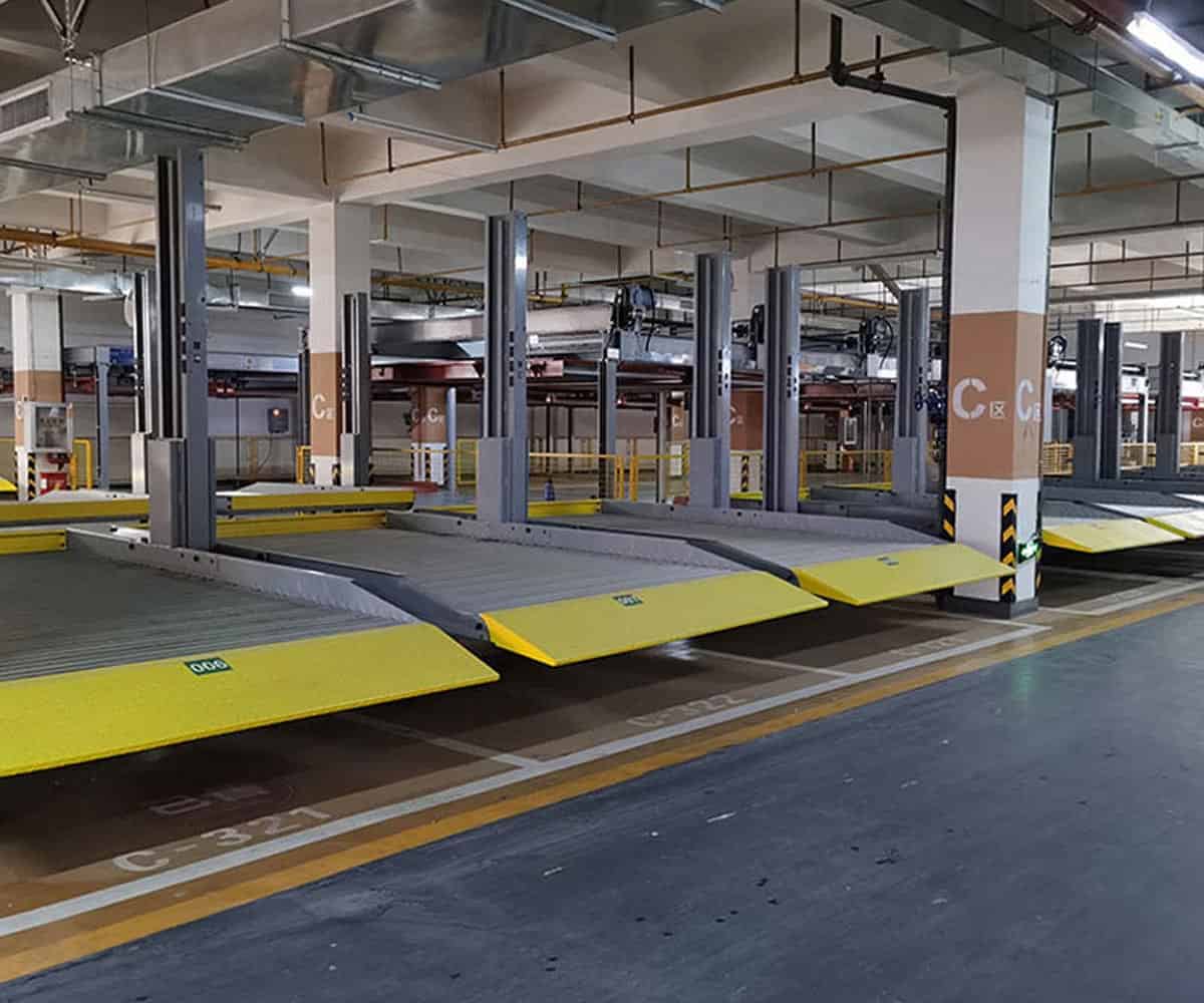 兩層PSH型立體停車設備拆除